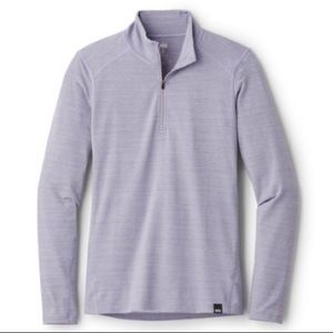 REI Midweight base layer 1/2 zip top